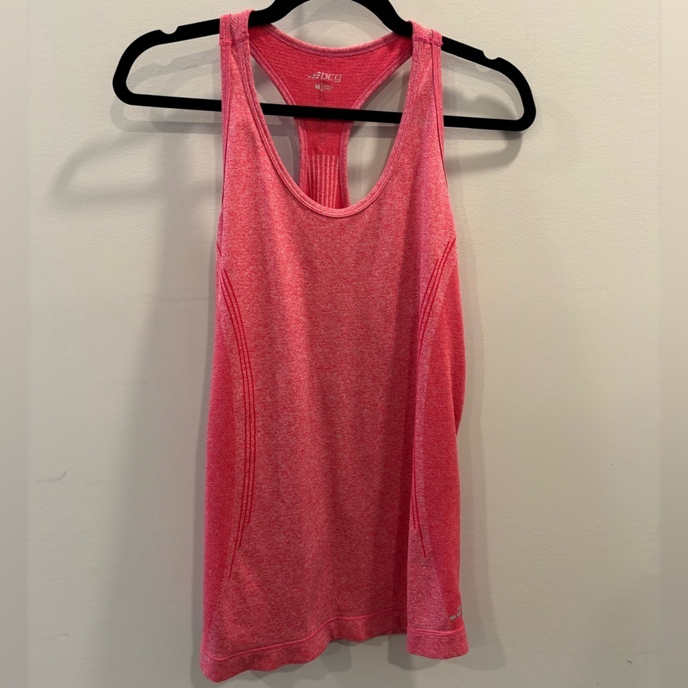 BCG Vibrant Pink Racerback Tank